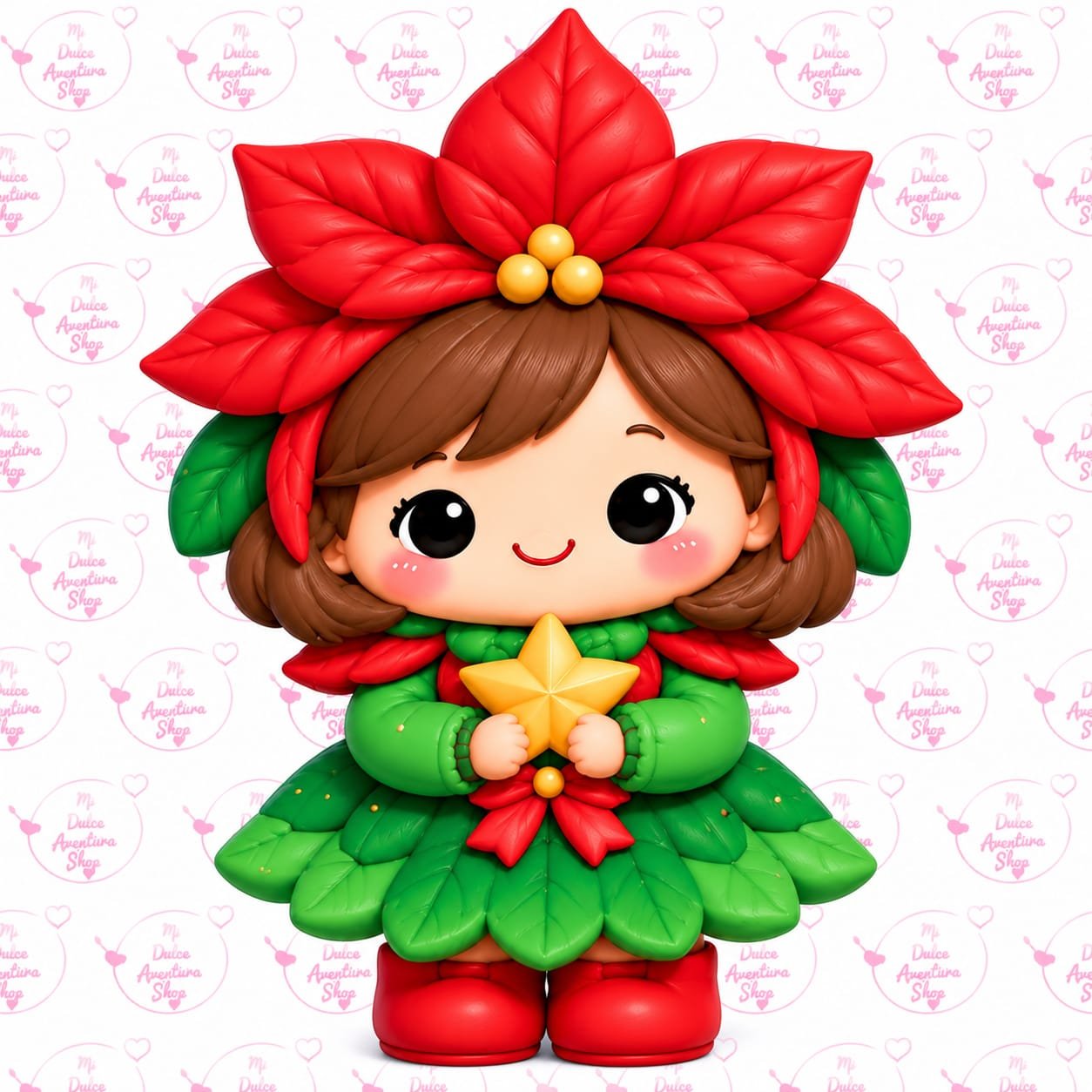 Cortador Galletas Niña Nochebuena