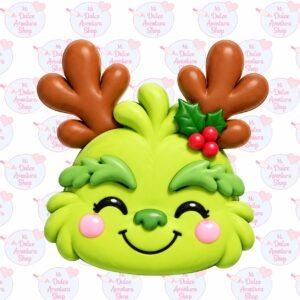 Cortador Galletas Grinch Reno