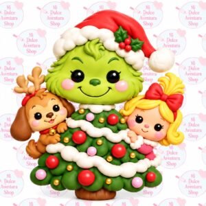 Cortador Galletas Árbol Grinch